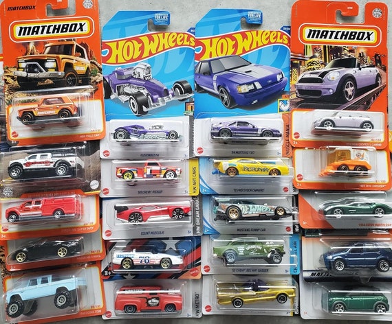 Hot Wheels & Matchbox 20-car Random Assortment Party Pack - Etsy