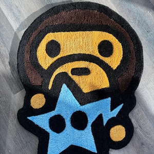 Bape Star Rug (3 ft) für Ihren Raumdekor Jungen oder Mädchen Geburtstag Geschenk Freund