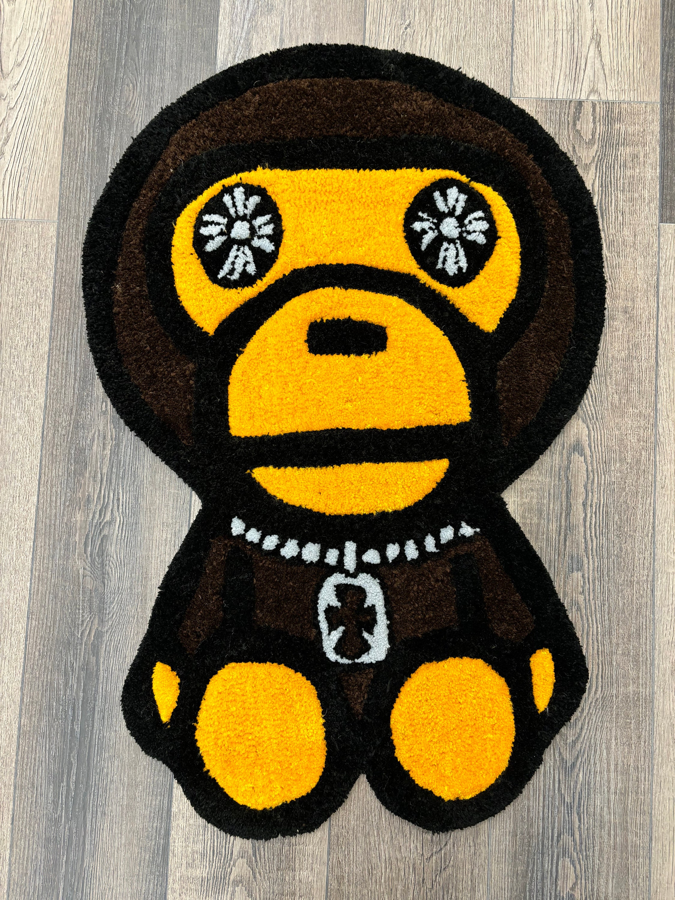 APE BAPE KAWS RAG MAT ラグマット　CAMO 迷彩　HOME Amazon.com: Luxape Bape Rug - Camo - Handmade & Premium