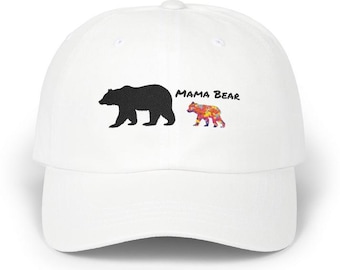 Mama Bear Autistic Cubs Cap Proud Mama Autism Hat Customize Family Baseball Cap Personalizable Mama Bear Hat Autism Proud Autism Awareness