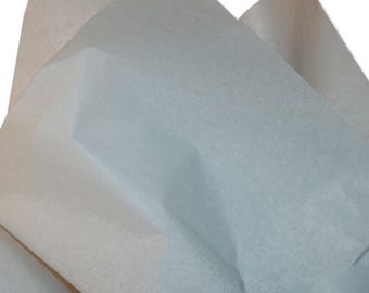 Made in USA - 480 Sheets - Morning Mist Grey Tissue 20" x 30" Sheets - 100% Recycled