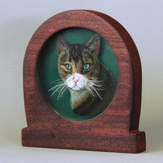 Pet Portrait, 3D Layered Glass Painting