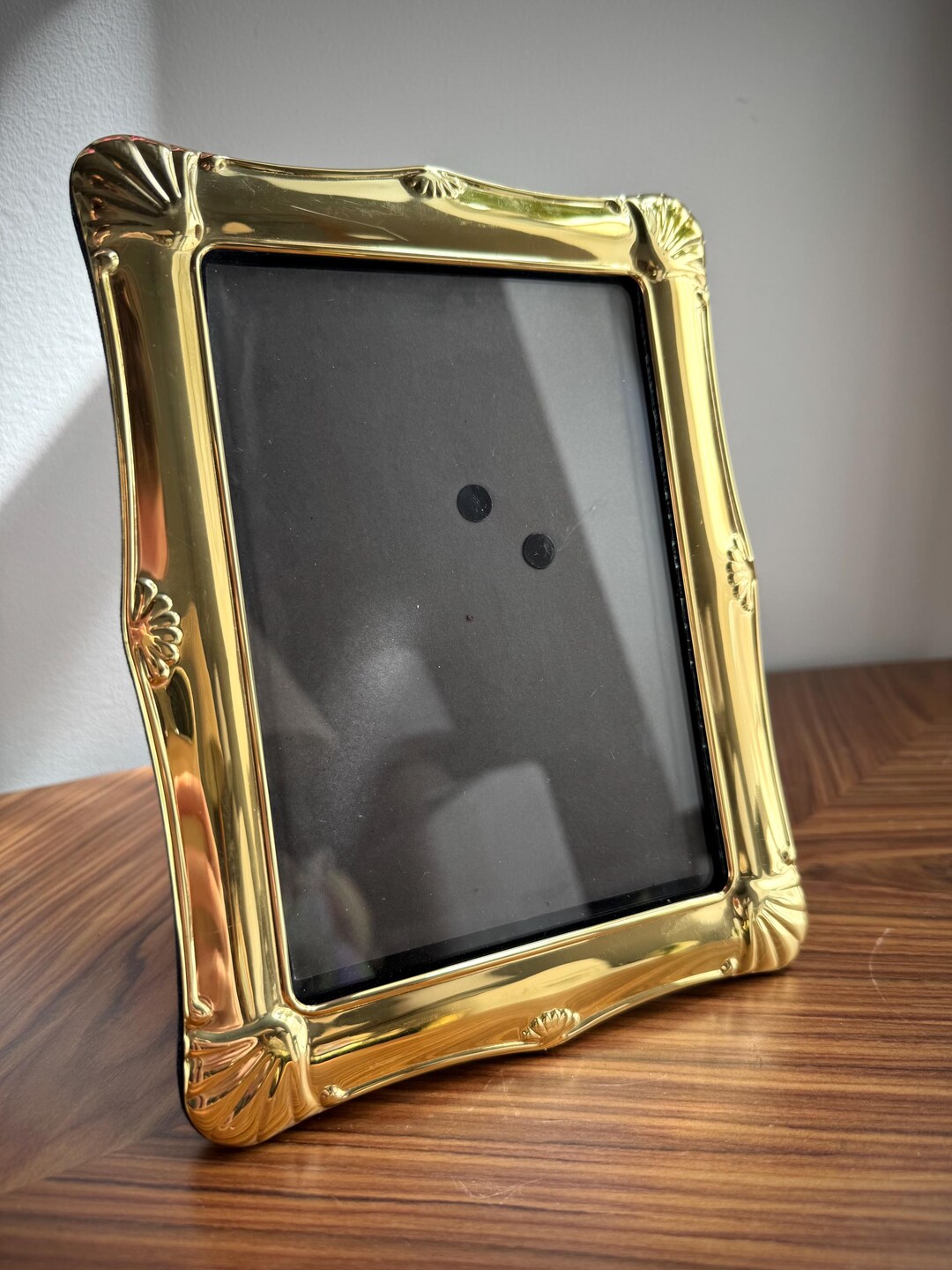Gold Shell Picture Frame Vintage Gold Shell Picture Frame – 5x7 Hollywood Glam Vanity Decor ...