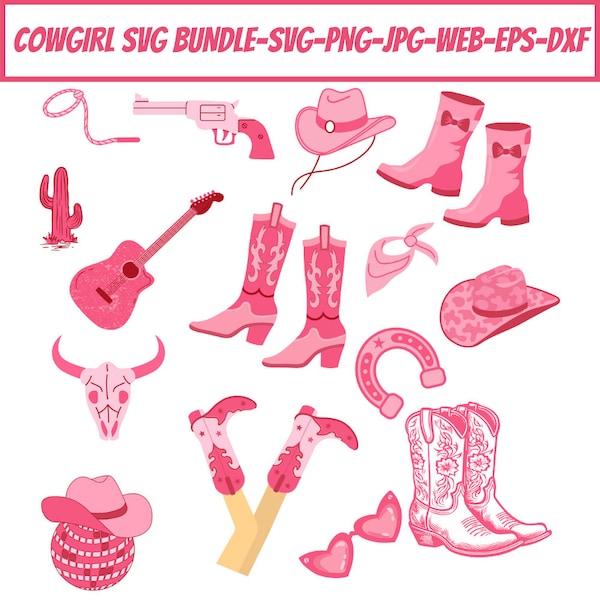 cowgirl svg bundle\country girl svg\pink cowgirl svgwestern svg png\cowgirl boots svg\cowgirl hat svg\cowgirl shirt svg\cowgirl bundle svg