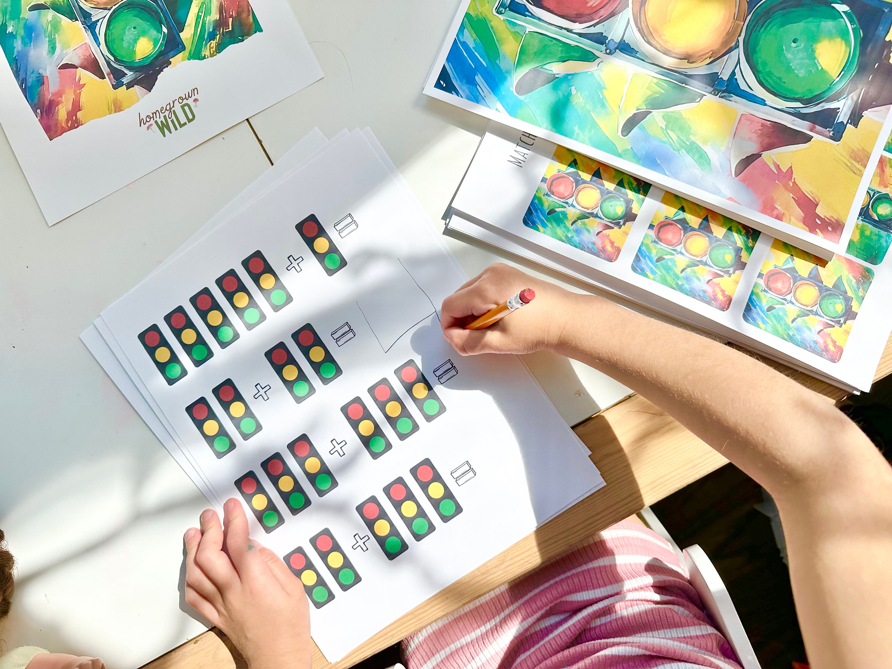 Stoplight Activity Pack | Preschool Kindergarten | Digital | Homeschool ...