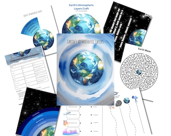 Earth's Atmosphere | Layers | Earth Science | Unit Study