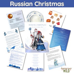 Russian Christmas Unit Study | Winter Holidays, Culture