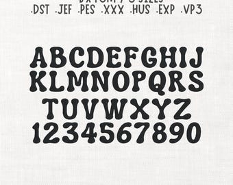 Dem Bones Machine Embroidery Font BX Font Digital Download 3 Sizes Instant Download Files Spooky Halloween Fun Font Kids Font Bone Font