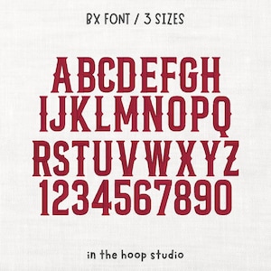 Carattere per ricamo a macchina Western Cowboy BX Font Download digitale 3 dimensioni File scaricabili istantaneamente Atmosfera da cowgirl Carattere Southern Rodeo