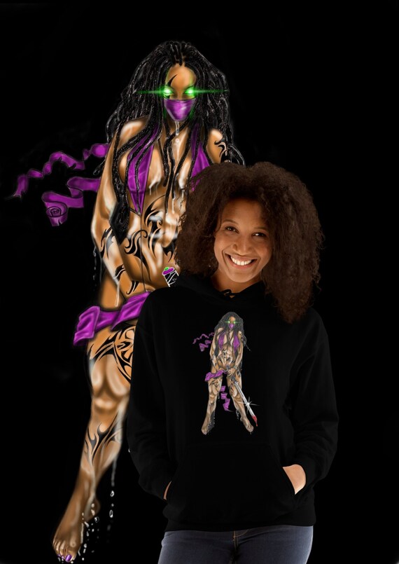 Purple Drip Hoodie Etsy