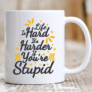 Funny Coffee Mug Gift Idea for Friends and Family, Unique Fun Coffee Cups for Coworkers and Gag Gifts