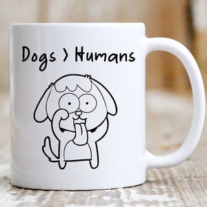 Funny Dog Owner Coffee Mug Gift Ideas for Dog Mom Dog Dad and Puppy Lover, Humorous Coffee Cup for Pet Owners and Animal Lovers