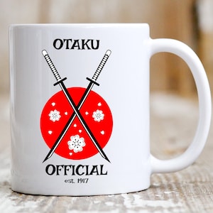 Otaku Geschenk Anime Kaffeetasse für Fans und Japanische Animation Liebhaber Kaffeetasse Anime Streamer