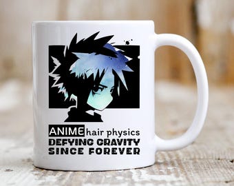 Anime Coffee Mug Gift for Anime Fan of Funny Japanese Animation Coffee Cup Present for Otaku and Gamers