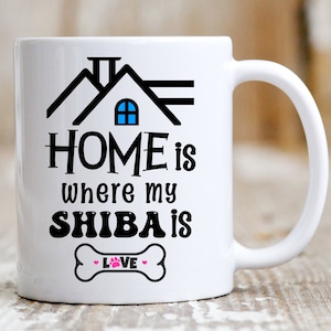 Caneca de café para proprietário de cachorro Shiba Inu, ideia de presente para mãe de cachorro, pai de cachorro e amantes de filhotes, Shibas