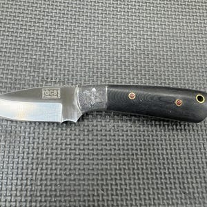 Custom Hand engraved GCS knife