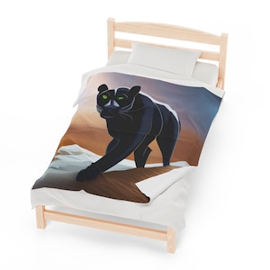 Black Panther Plush Blanket