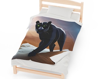 Black Panther Plush Blanket