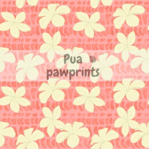 Plumeria Shell seamless pattern png