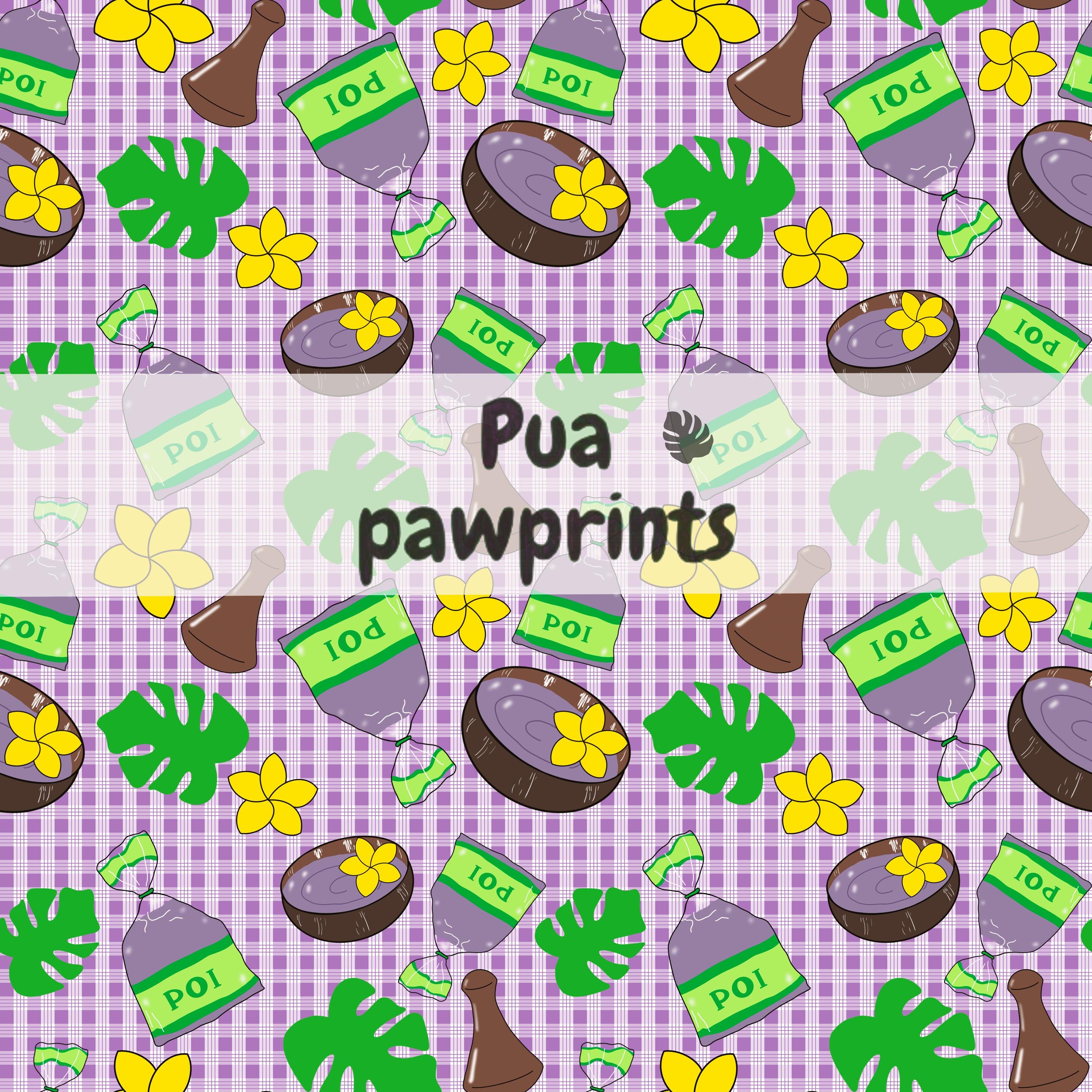 Palaka Poi seamless pattern