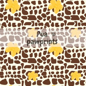 shell puakenikeni seamless pattern png file