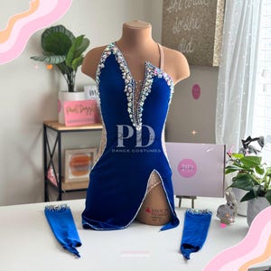 Blue Velvet/Custom colors Jazz Costume