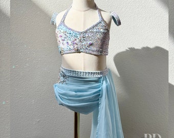 Inspiration Crystal Sky Customized Lyrical Dance Costume