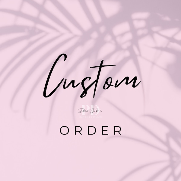 Custom Order-Customized Dance Costume