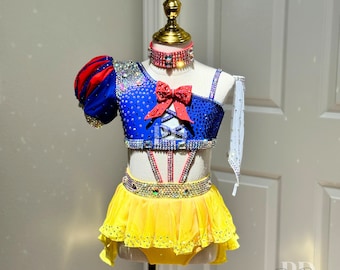 Made to order - Snow White Theme Jazz Musical Dance Costume