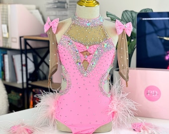 Inspiration Adorable Pink Jazz /Musical Dance Costume