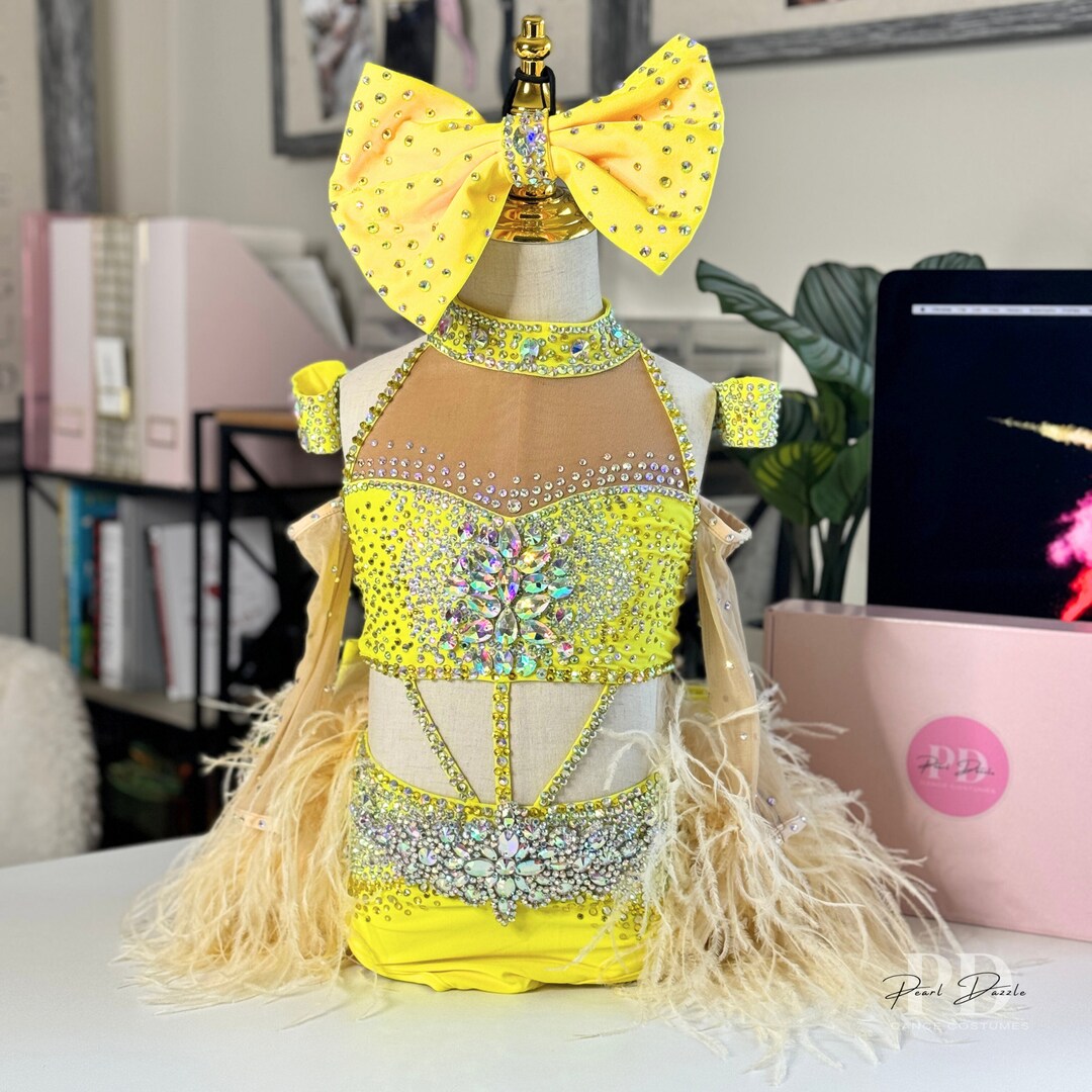 Preloved Resale Sunshine Splendor Jazz/musical Theater Dance Costume - Etsy