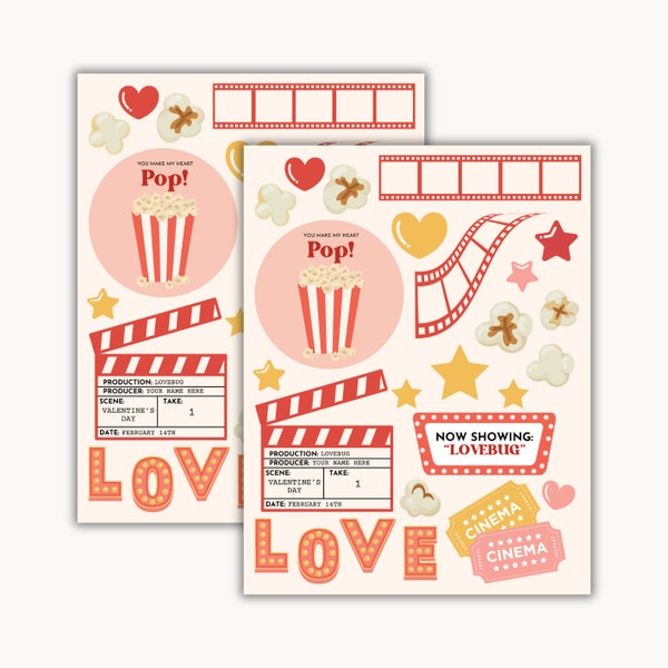 Valentine's Day Card Box Printable for Valentine's Day at School