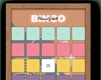 La serie de carteles Bullet Proof presenta el bingo de crecimiento personal