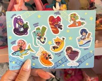 Vocaloid Sticker Sheet