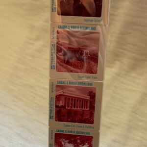 Australian Souvenir 35mm Travel Slides by Pana-Vue gaf 15 Slide images In Original Packaging Melbourne, Queensland, Brisbane Tourism set image 4