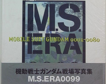 M.S.ERA0099: 機動戦士ガンダム戦場写真集 [Book] Mobile Suit Gundam 0001-0080 (signed by Yoshiyuki Tomino)