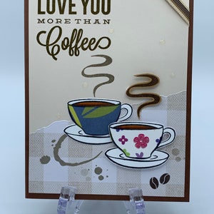 Saint-Valentin fait main, toutes les occasions, anniversaire, carte 3D