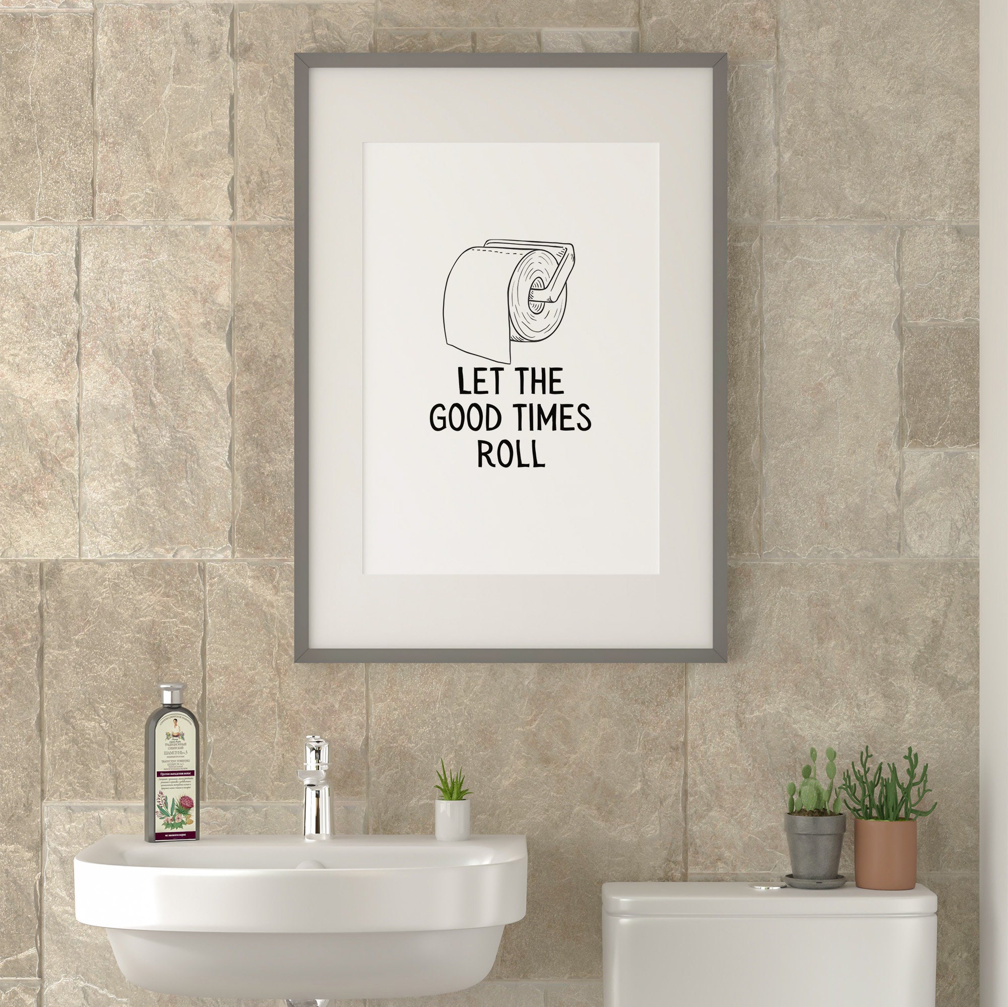 Wall Things Co. Cartello In Legno Per Bagno 25x25 Cm, Scritta Umoristica 'You Never Know What You Have Until It's Gone', Stile Rustico - 3