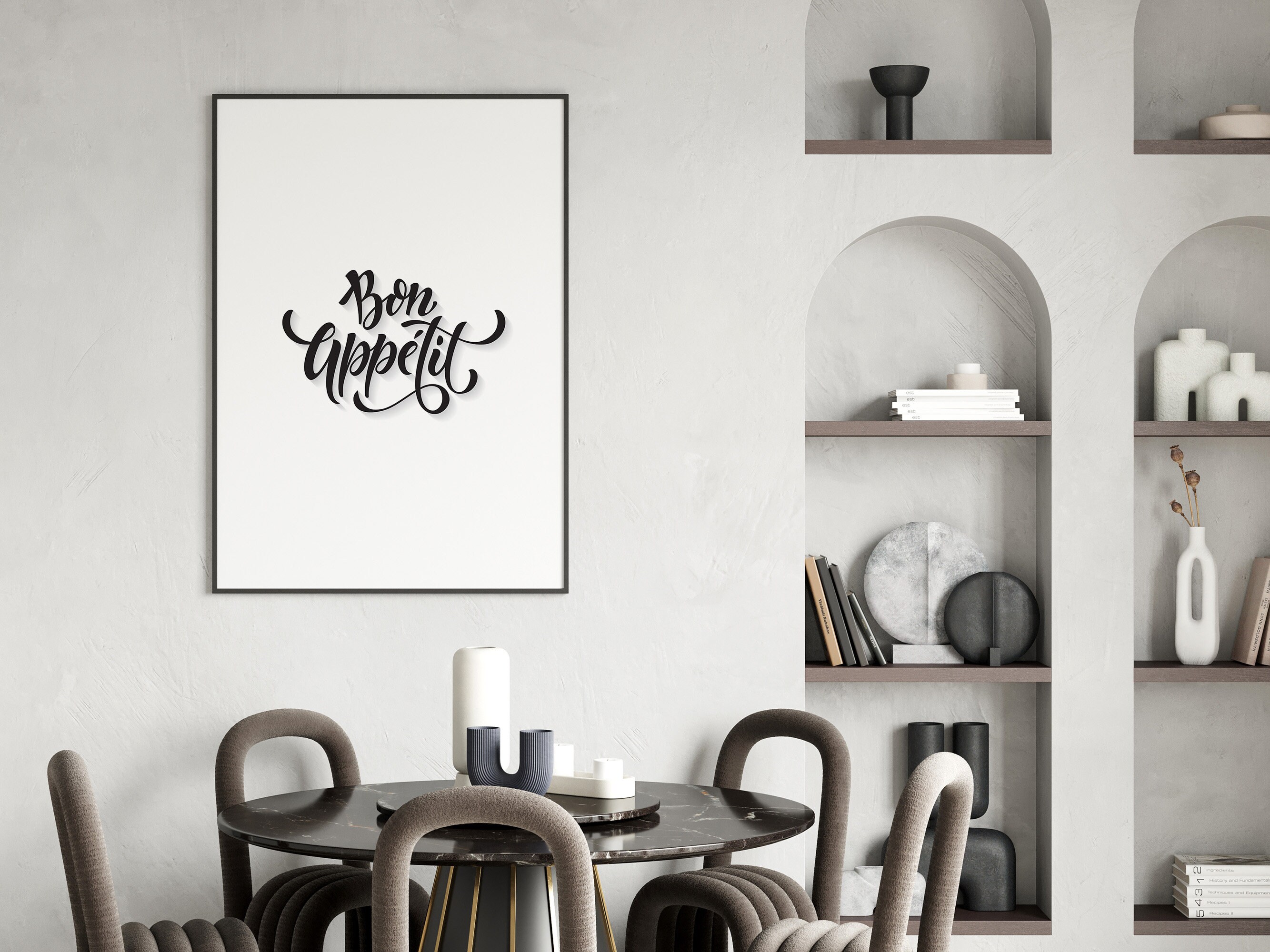 OYEFLY Bon Appétit Wall Decor - Dining Room Kitchen Hanging Sign For Foodies - View #10
