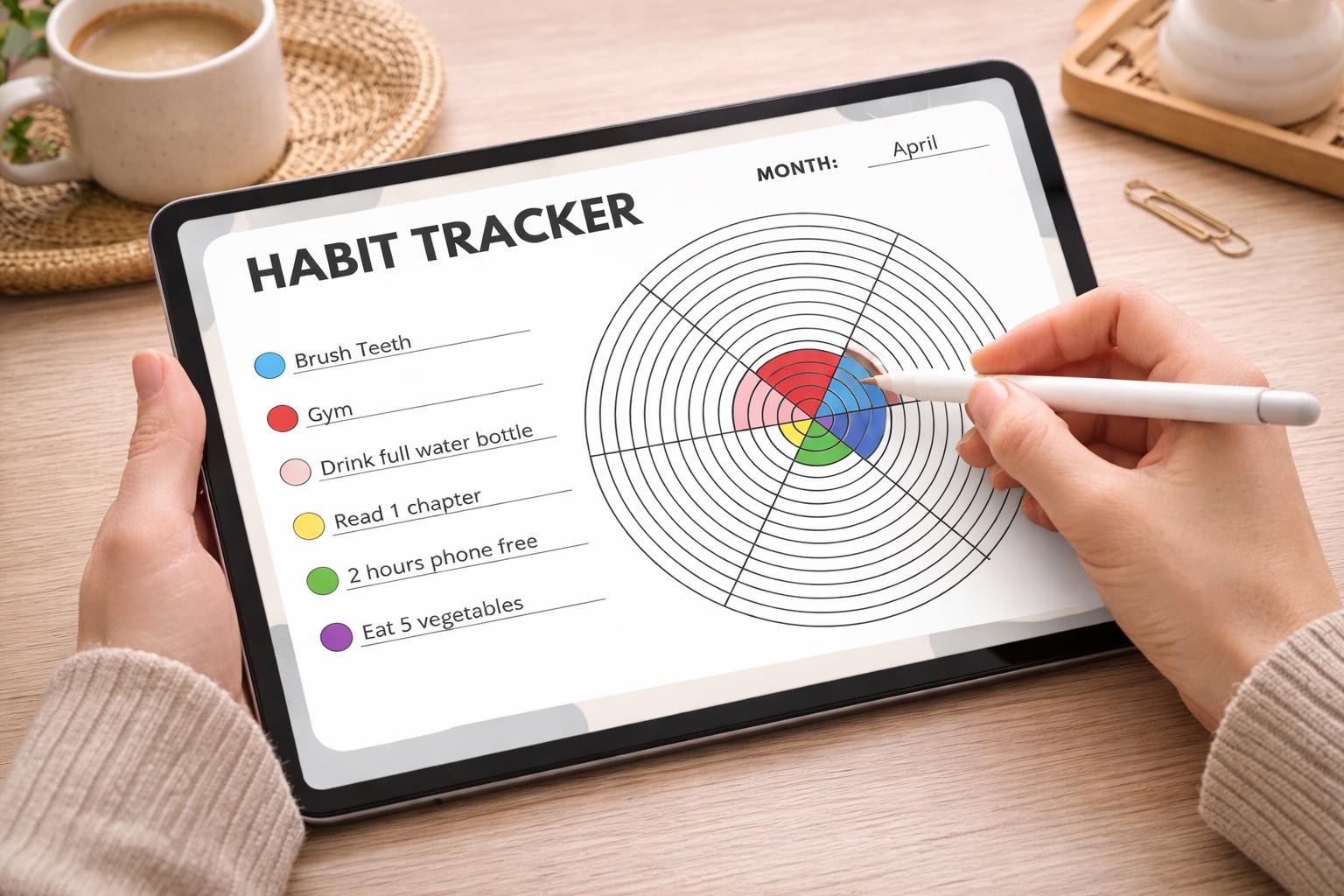 Habit Tracker Printable Bundle | Goal Tracker | Productivity Planner ...