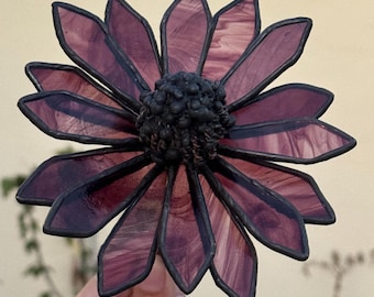 Stained Glass Zinnia Pattern (PDF Full Instructions)