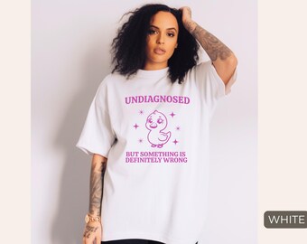 Funny Mental Health T-Shirt, Cute Duck Graphic Tee