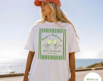 Junggesellinnenabschied Shirt Benutzerdefinierte Bach T-Shirt Personalisierte Braut Top Margs Ehe Ziel Wochenende Feier Tragen Brautjungfer Gruppe