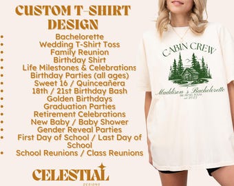 Anpassbares Event Unisex T-Shirt, Bachelorette, Geburtstag, Hochzeit, T-Shirt Toss, Geschenk Shirt, Gruppe Tee