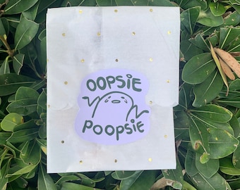 Oopsie Poopsie Bag | B-Grade Stickers