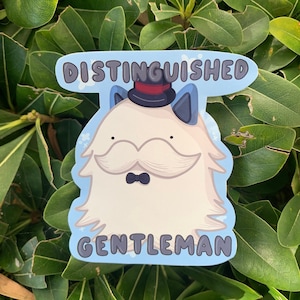 Palworld Sweepa Distinguished Gentleman | Vinyl Glossy Sticker | Cute Kawaii Palworld Laptop Sticker