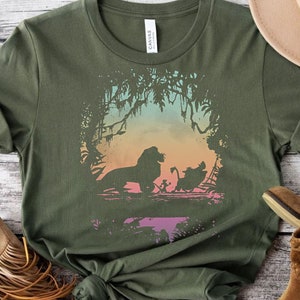 Retro Disney Lion King Hakuna Matata Shirt, Simba Timon Pumbaa T-shirt, Disneyland Family Matching Tee, WDW Magic Kingdom Family Birthday