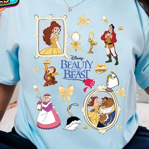 Beauty And The Beast Comfort Colors Shirt, Disney Princess T-shirt, Disney Tale as Old as Time, Disney Belle Shirt, Beauty Belle Tshirt
