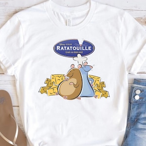 Funny Disney Pixar Ratatouille Shirt, Title Logo Poster Remy Little Chef T-shirt, Disneyworld Family Tee, Magic Kingdom Disneyland Holiday