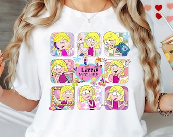 Retro Lizzie Mcguire Shirt, Disney Lizzie Mcguire Birthday Girl T-shirt, Funny Disney Lizzie Mcguire Tee, Disneyland Trip Outfit